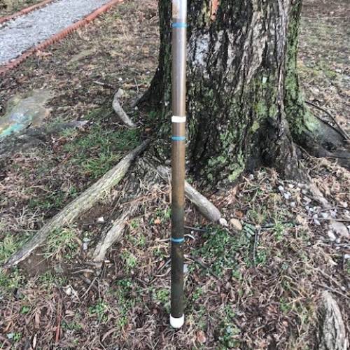 Elevated sludge levels.